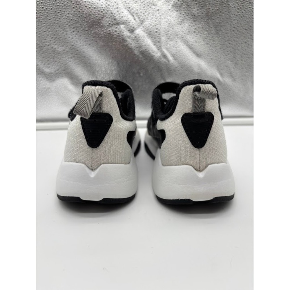 New Balance Rave Run v1 Kids Sneakers Black White Mesh Hook and Loop Strap - Picture 3 of 10